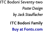 ITC Bodoni Seventy-two