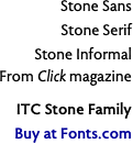 Stone Sans