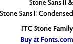 Stone Sans II &